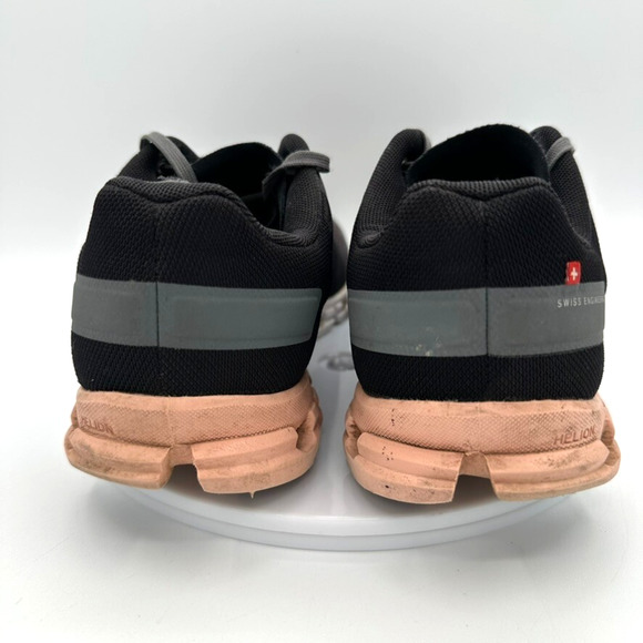 On Cloudflow Running Shoes Rock Rose Black Pink Womens 8 Lifestyle Comfort Walk - Picture 2 of 10